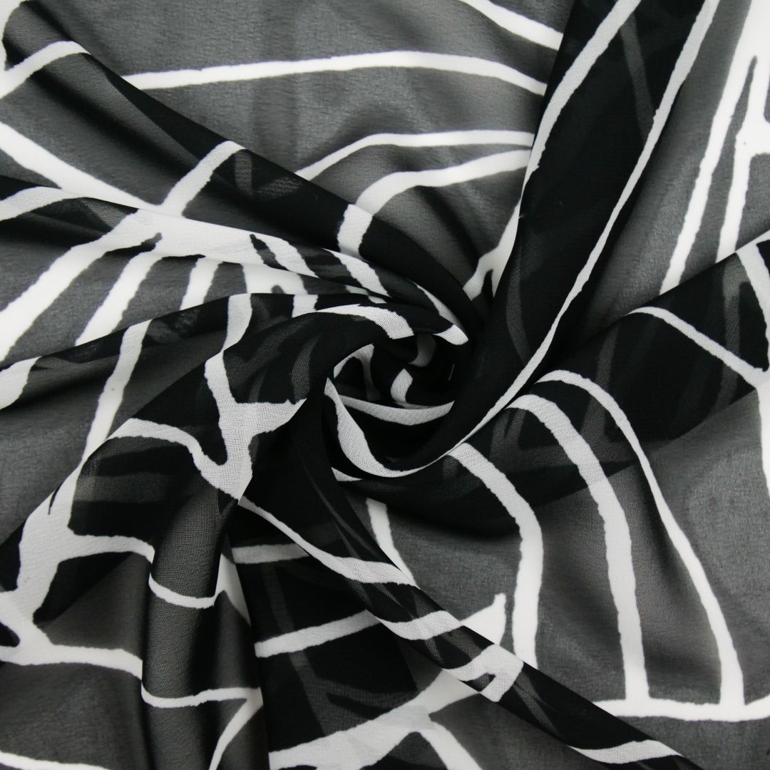 MUSE COLLECTION - CHIFFON PRINTS - ABSTRACT