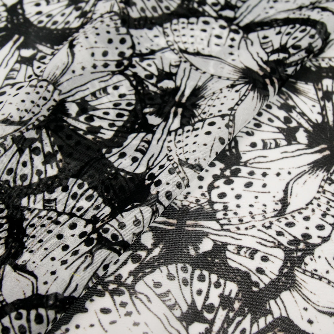 MUSE COLLECTION - CHIFFON PRINTS - BUTTERFLIES
