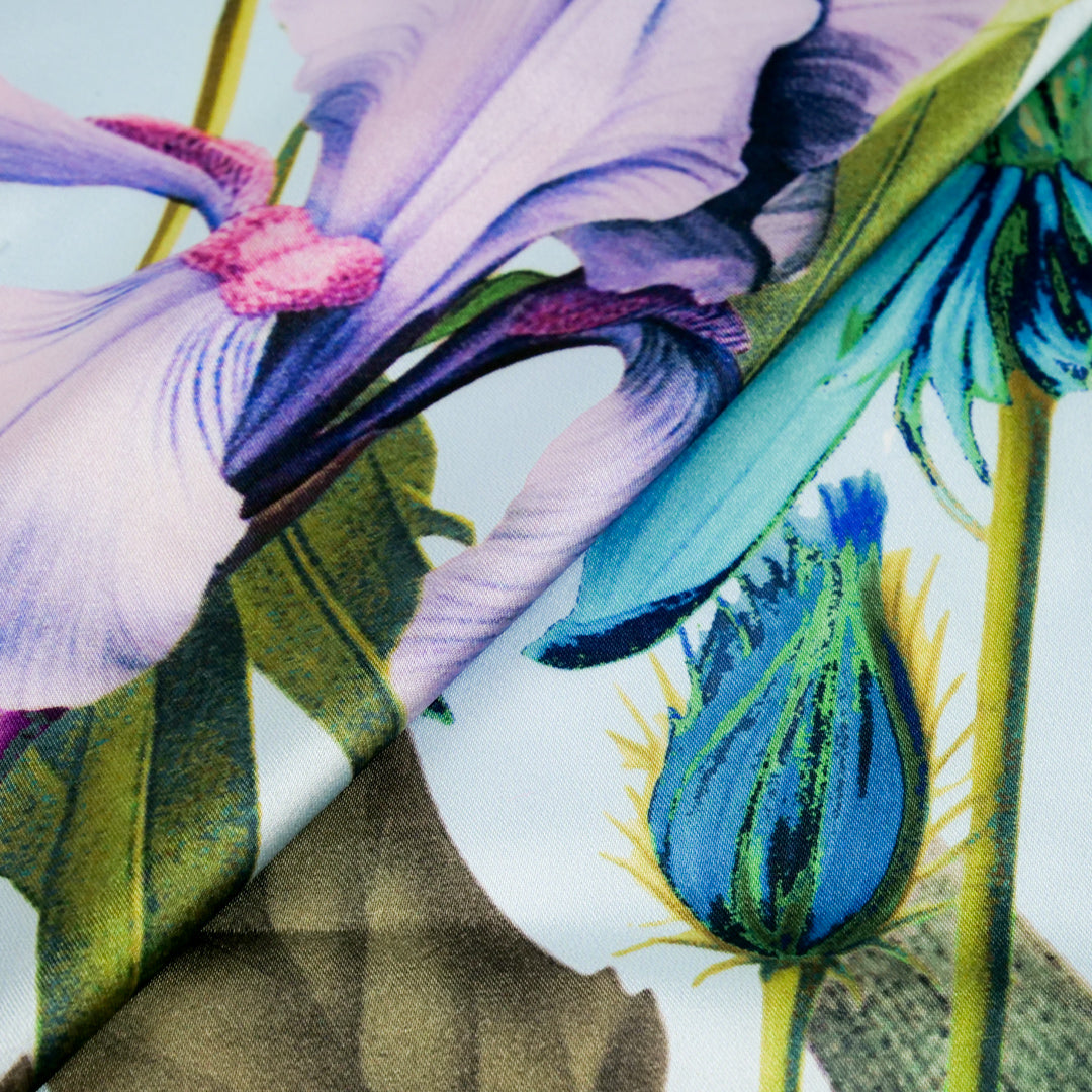 LAST DANCE COLLECTION - SATIN PRINTS - BOTANICAL FLORAL