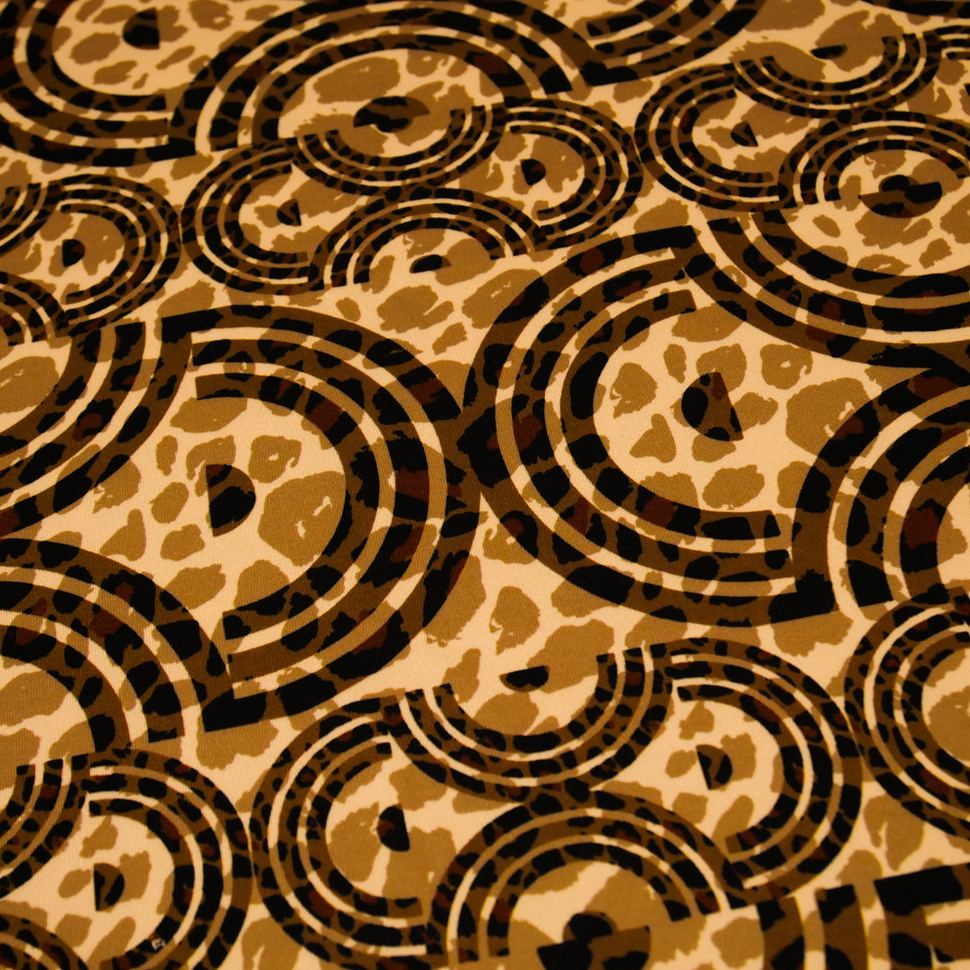 ARIELLE - KNIT PRINTS - ABSTRACT HALF CIRCLES