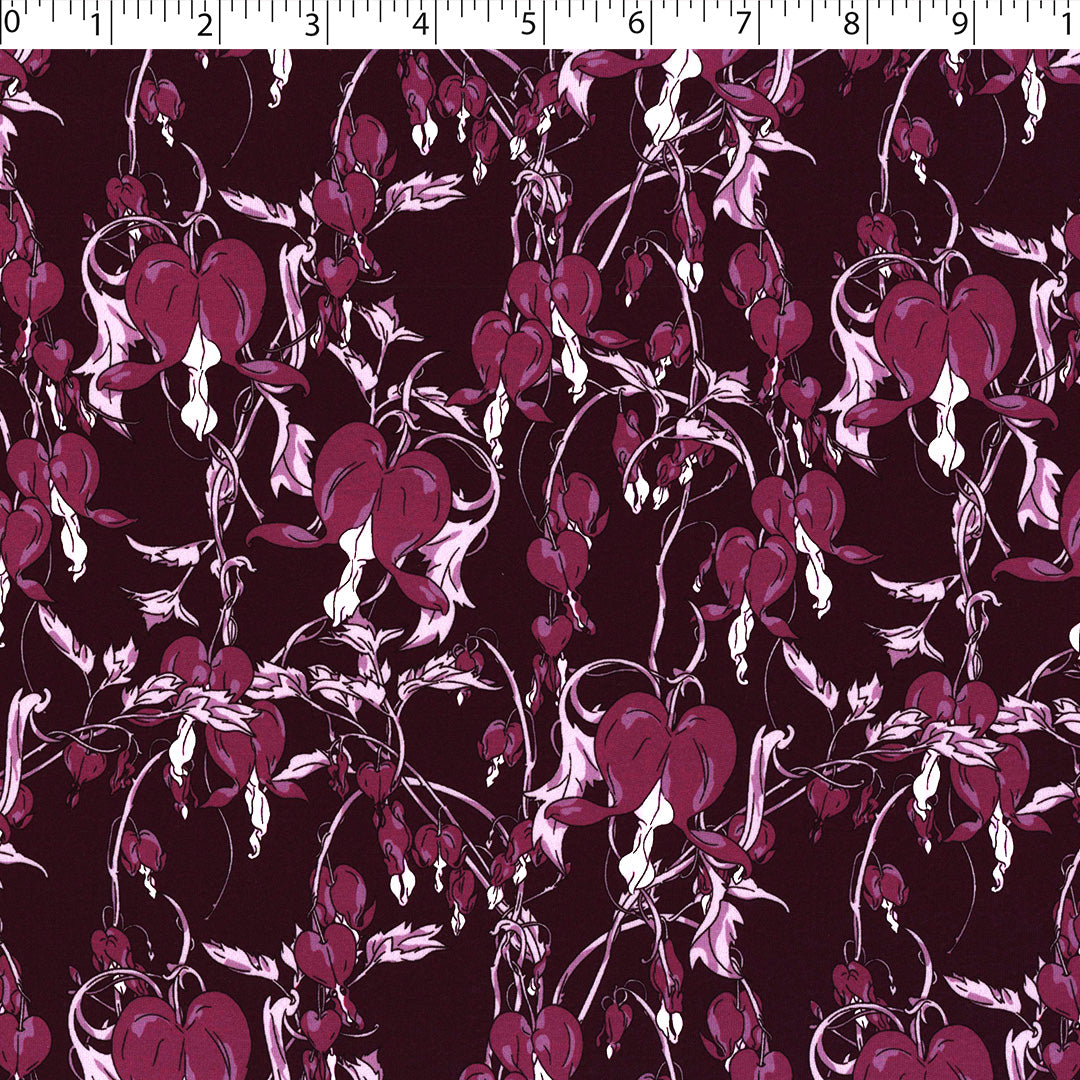 ARIELLE - KNIT PRINTS - BLEEDING HEARTS