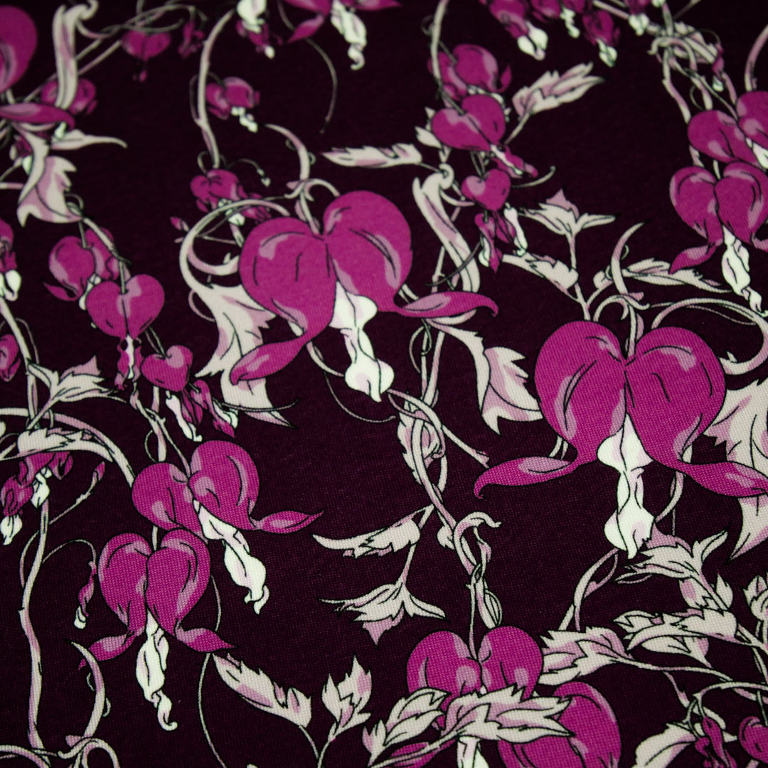 ARIELLE - KNIT PRINTS - BLEEDING HEARTS