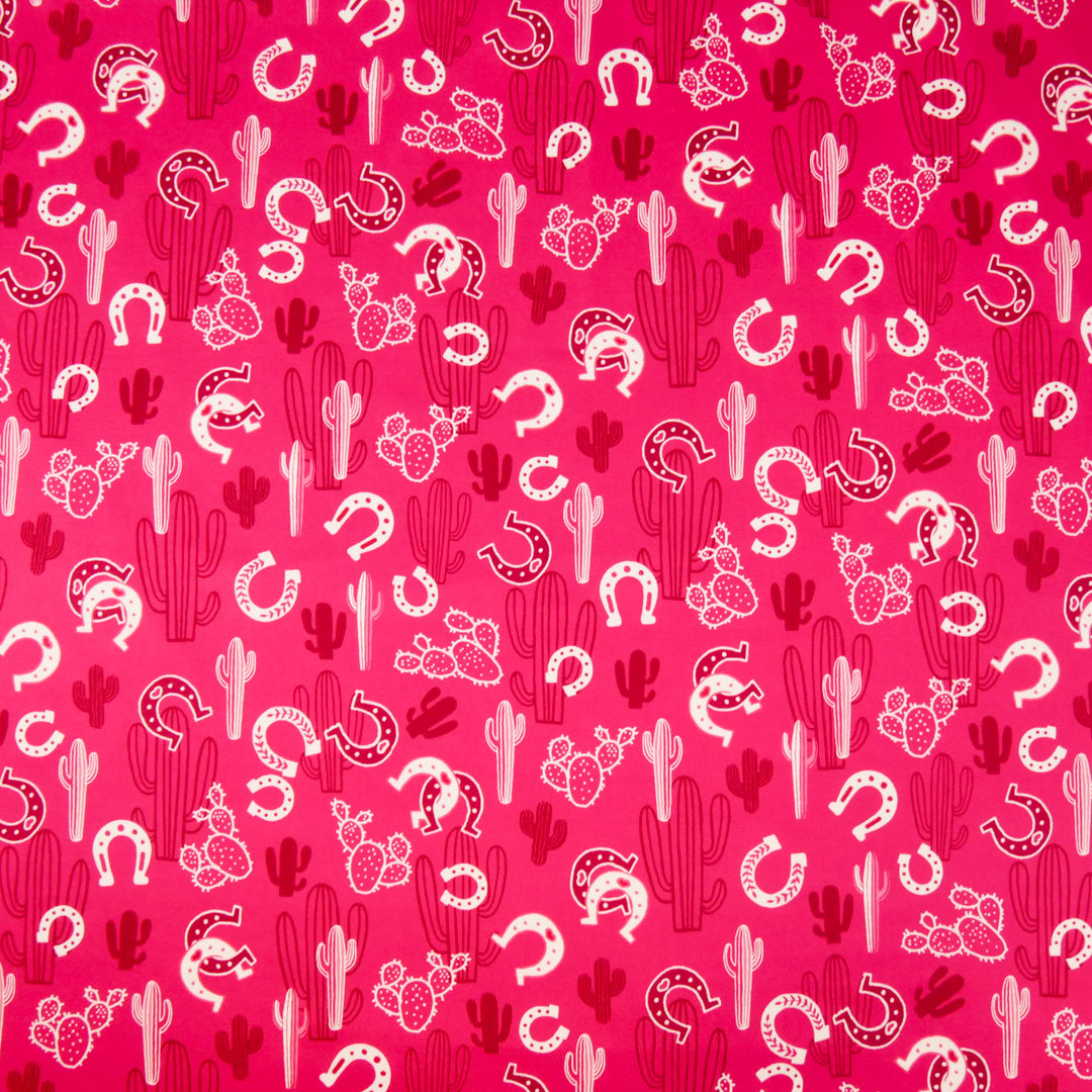 ARIELLE - KNIT PRINTS - CACTUS/HORSE-SHOE