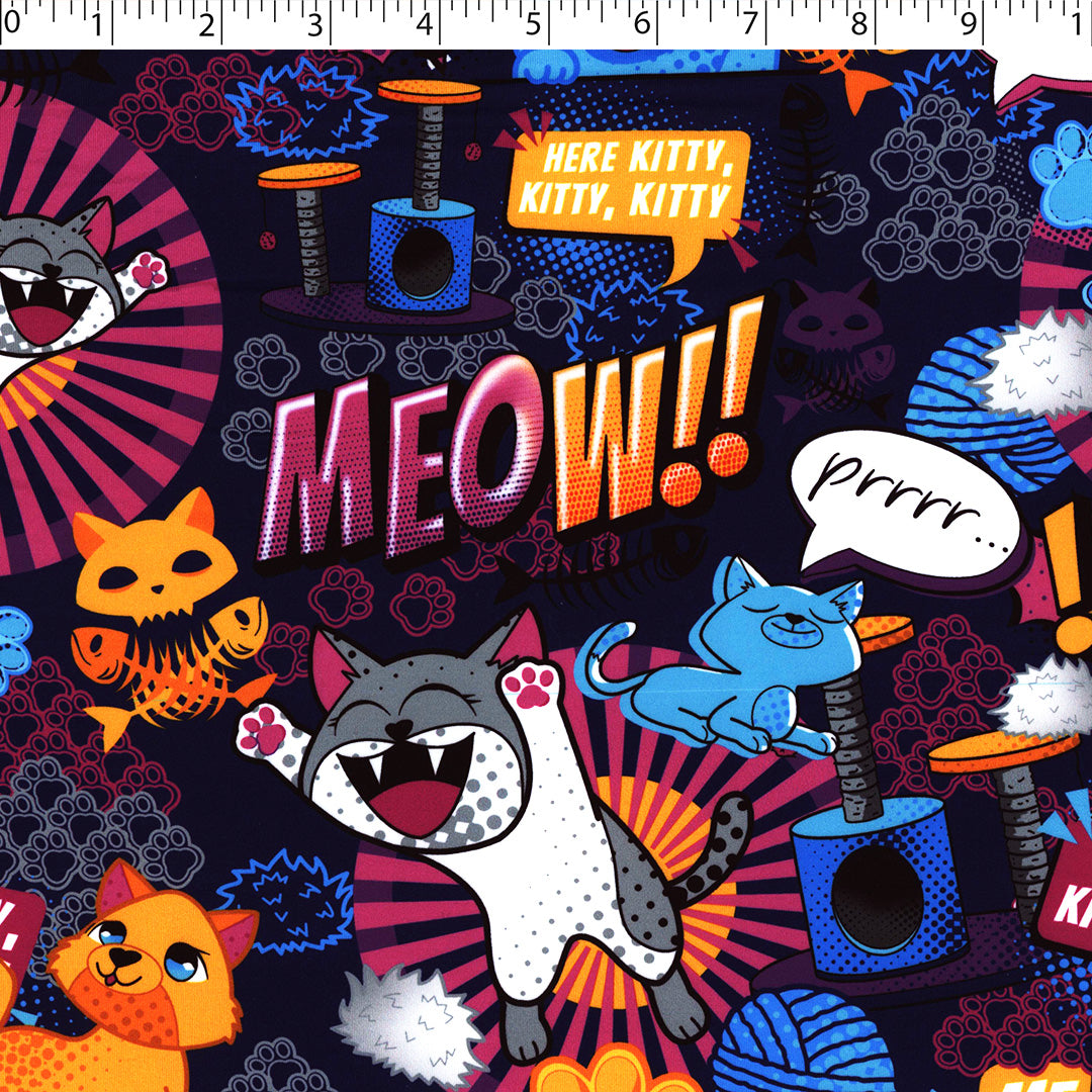 ARIELLE - KNIT PRINTS - CATS