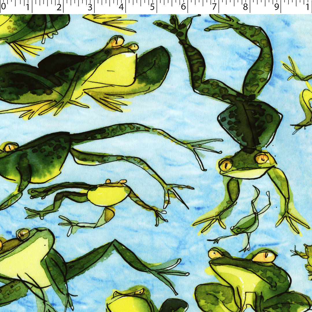 ARIELLE - KNIT PRINTS - FROGS