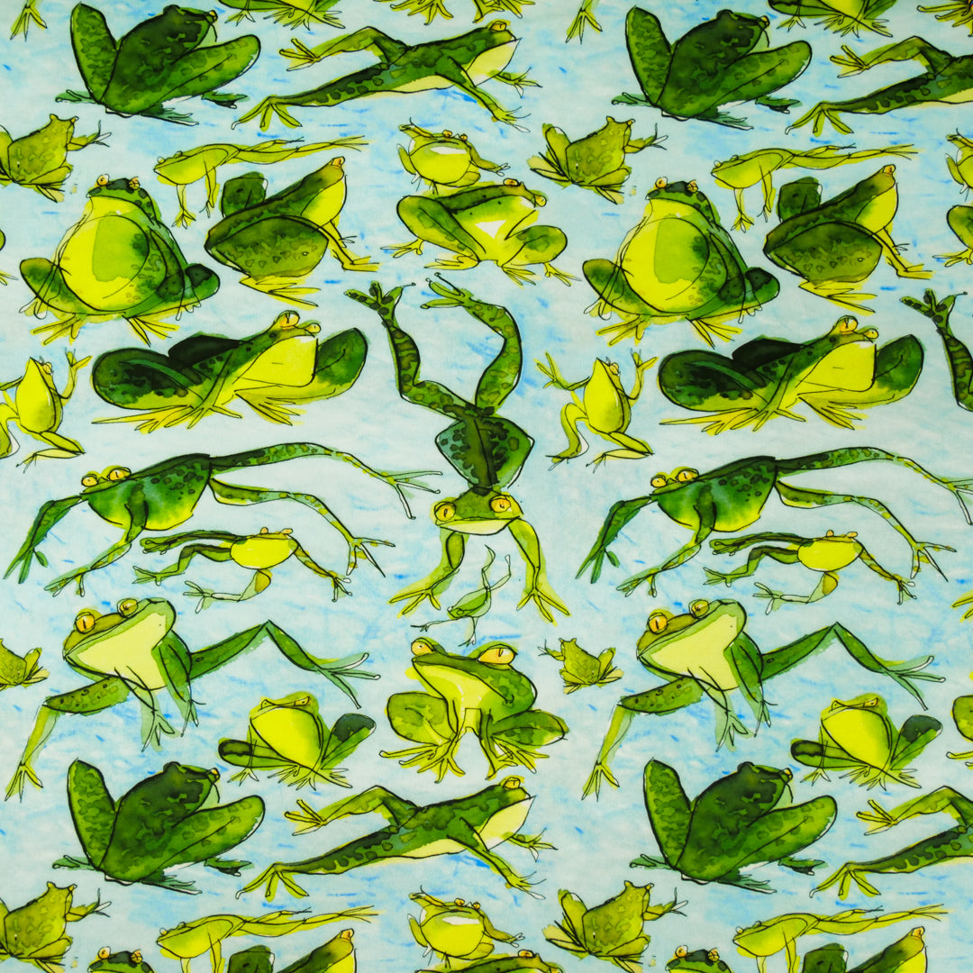 ARIELLE - KNIT PRINTS - FROGS