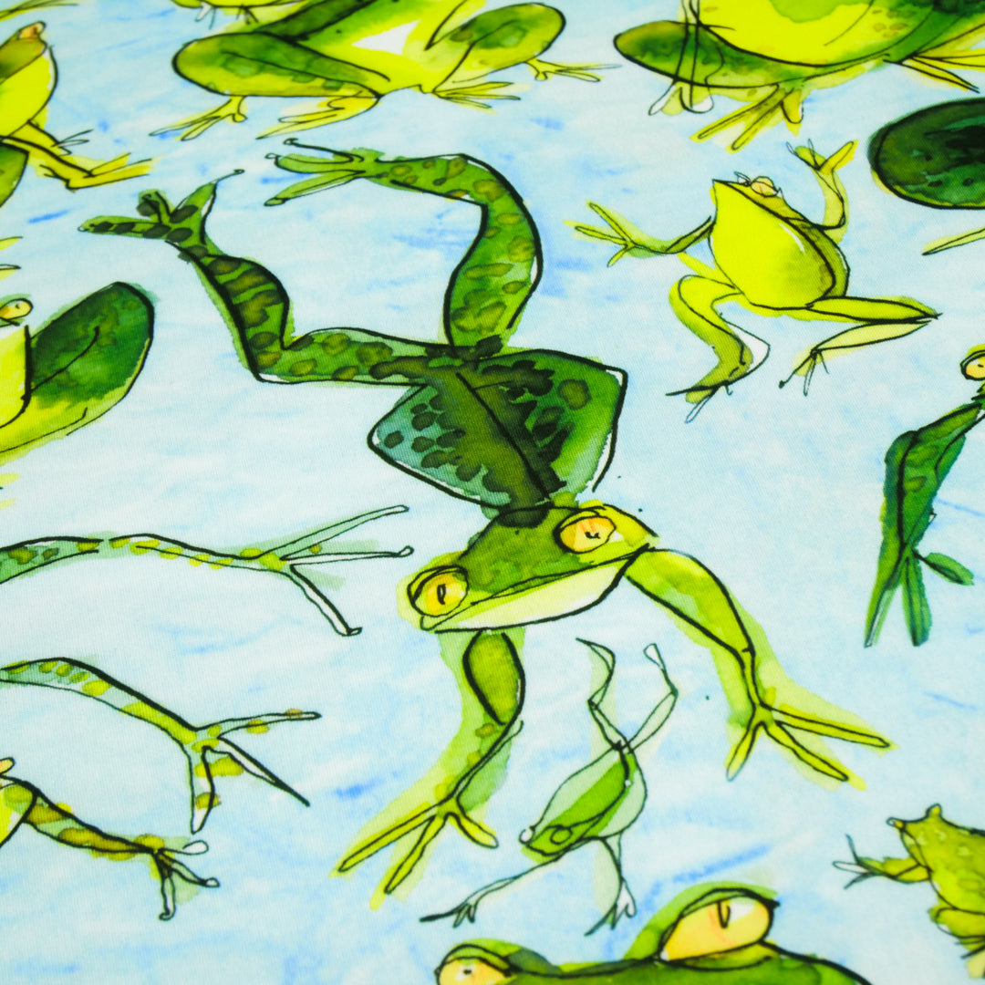 ARIELLE - KNIT PRINTS - FROGS
