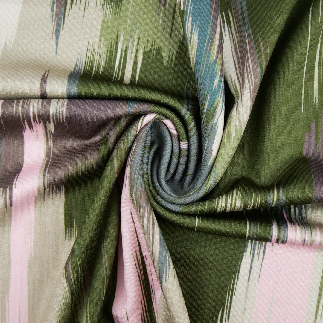 DELPHINE - KNIT PRINTS - DISTRESSED ABSTRACT