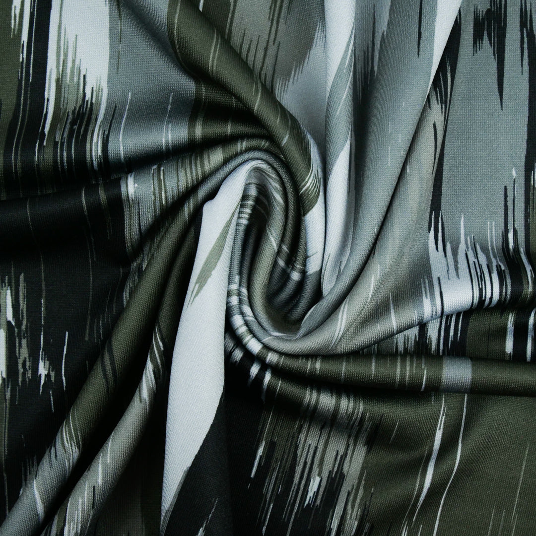 DELPHINE - KNIT PRINTS - DISTRESSED ABSTRACT