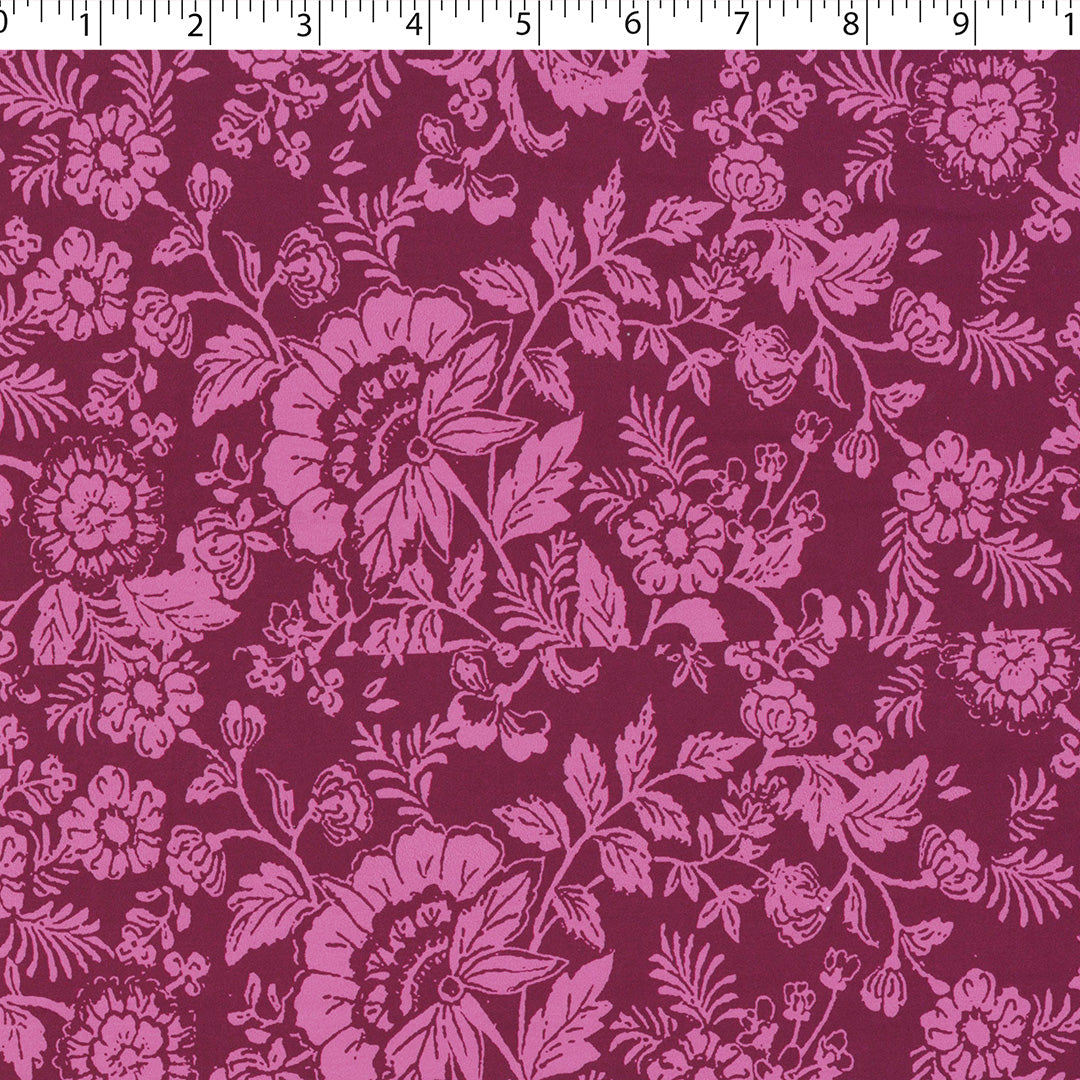 DELPHINE - KNIT PRINTS - MONOTONE FLORAL