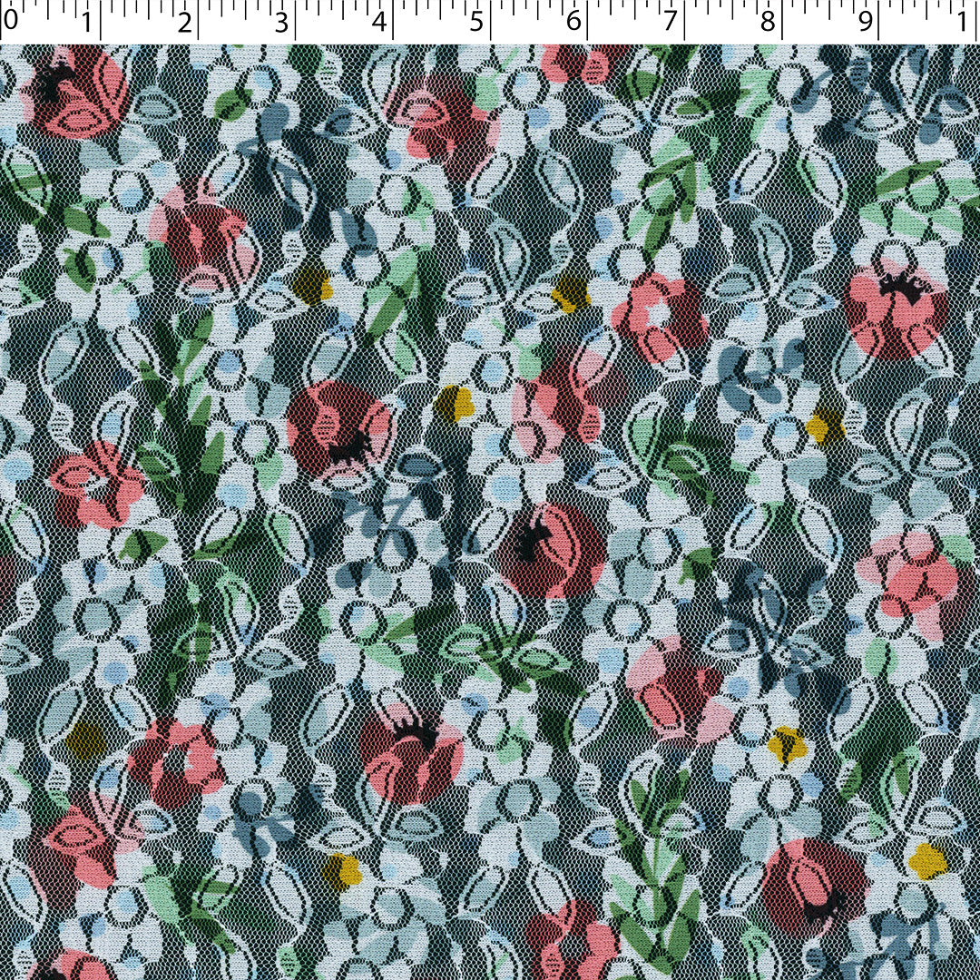ZAYLEE - LACE PRINTS - FLAT FLORAL