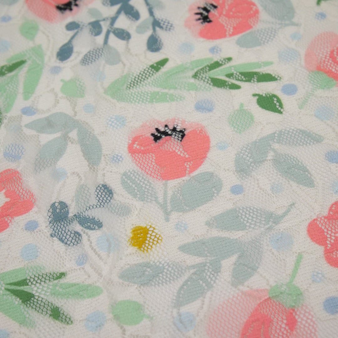 ZAYLEE - LACE PRINTS - FLAT FLORAL