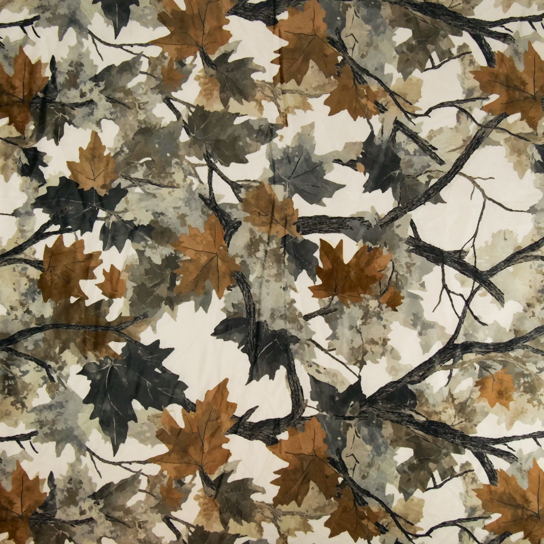 ALDERWICK THROW - LEAFY