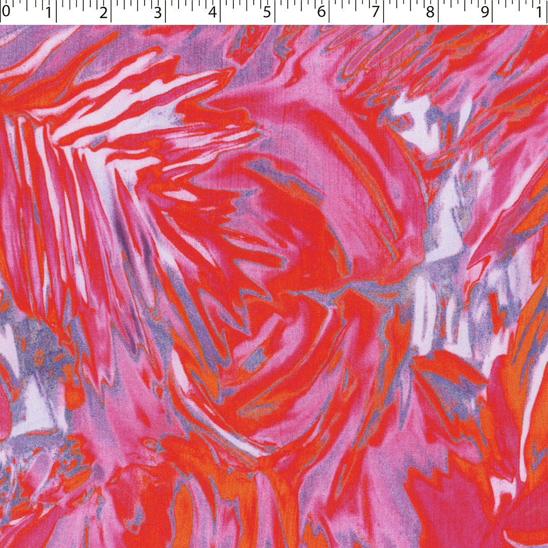 SOPHIE-COLLECTION-POLYESTER PRINTS-ABSTRACT LEAVES