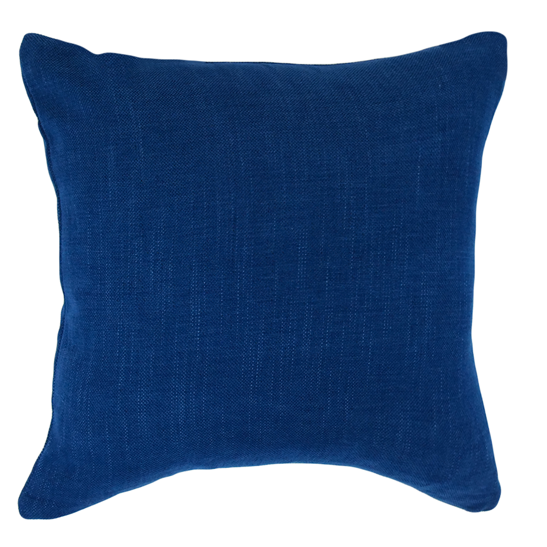 ABRA CUSHION COVER - NAVY