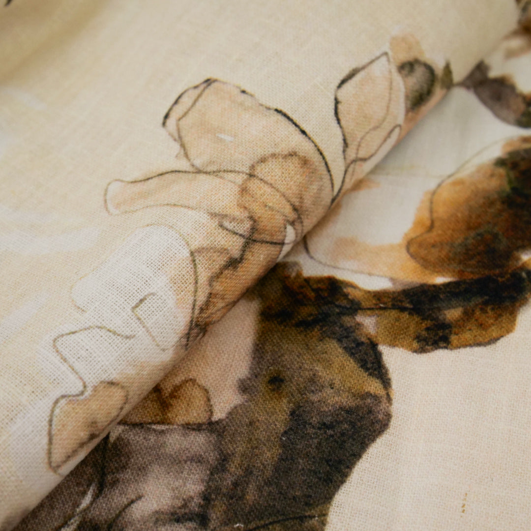 GALWAY - LINEN PRINTS - TROPICAL FLORAL