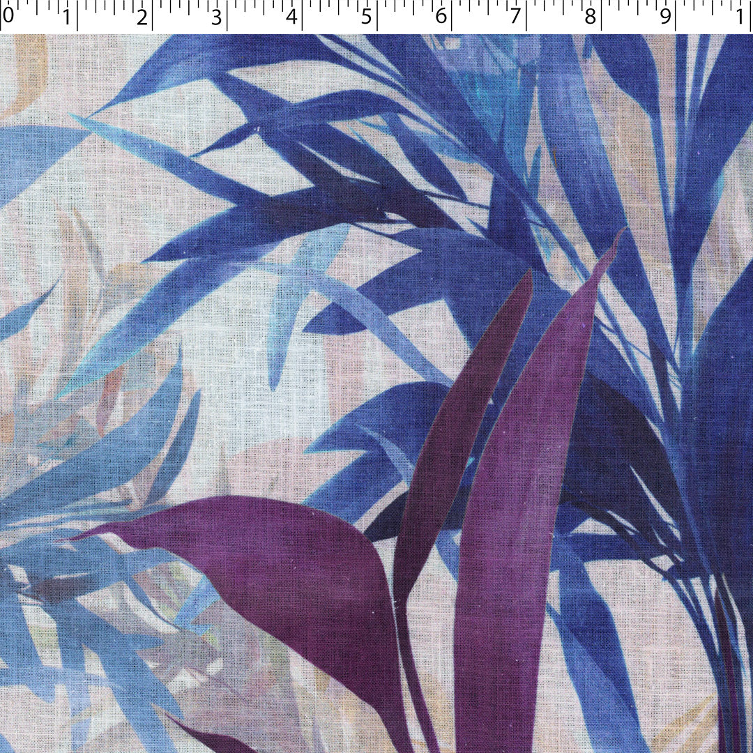 GALWAY - LINEN PRINTS - TROPICAL LEAVES