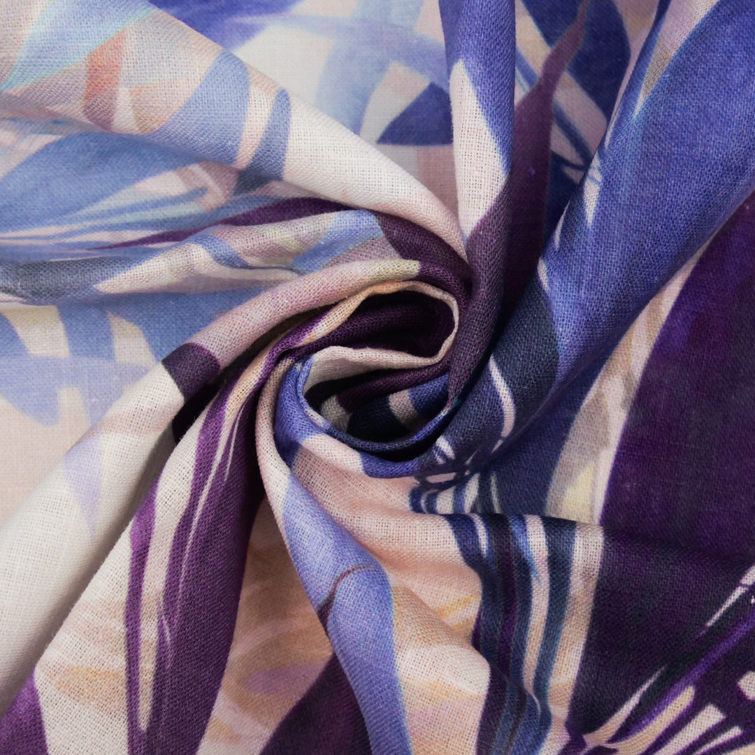 GALWAY - LINEN PRINTS - TROPICAL LEAVES