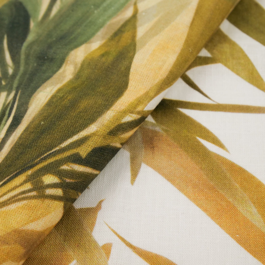 GALWAY - LINEN PRINTS - TROPICAL LEAVES