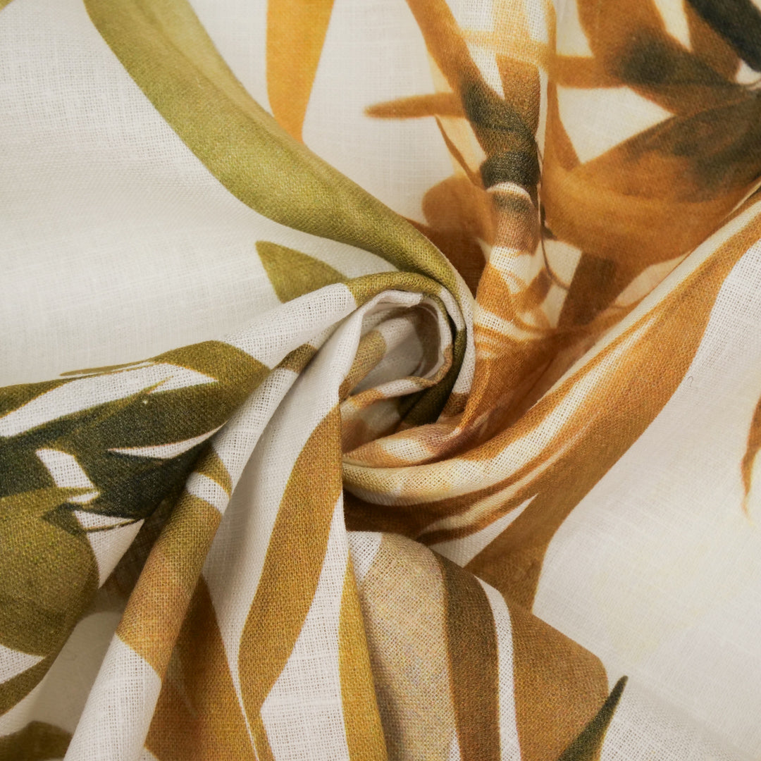 GALWAY - LINEN PRINTS - TROPICAL LEAVES