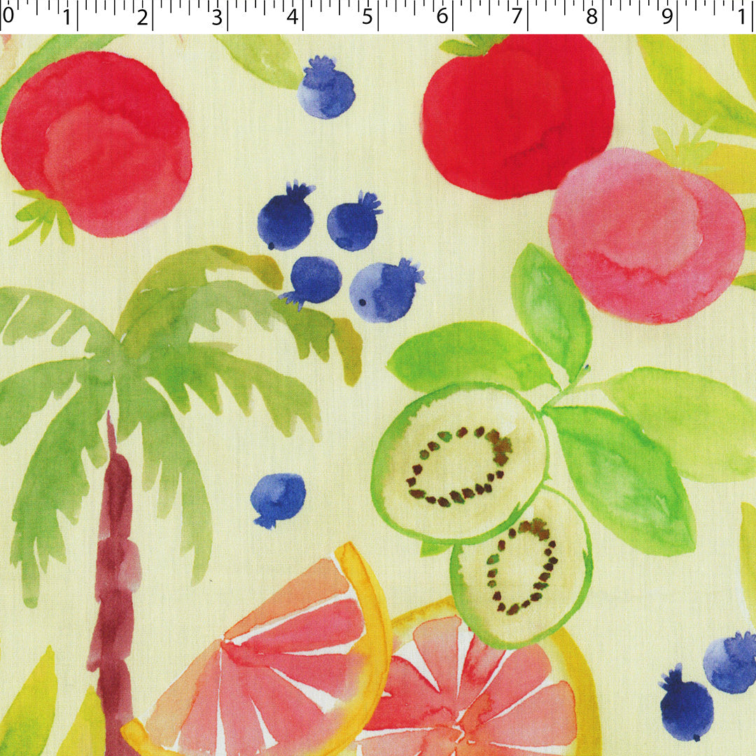 AVERY-COTTON POPLIN PRINTS-FRUITS