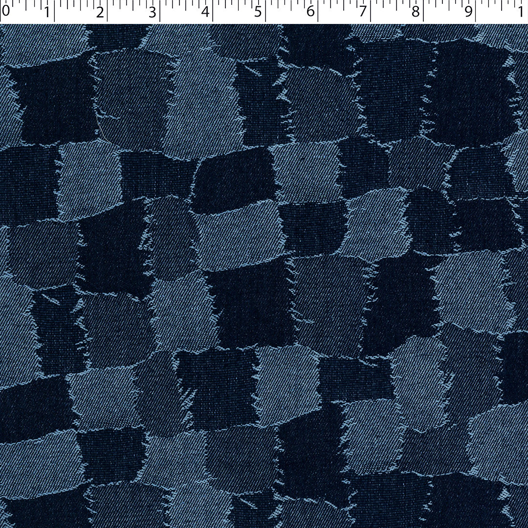 EVERDAY BLUES-JACQUARD DENIM