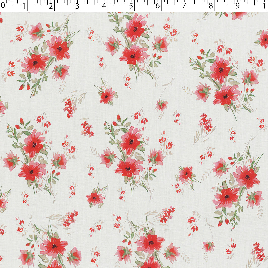CONVENT GARDEN-COTTON POPLIN PRINTS-SPACED CALICO