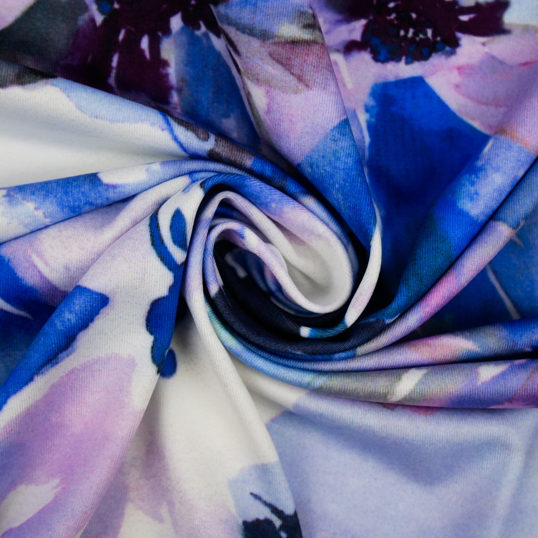 AZALEA-KNIT PRINTS-WATERCOLOUR FLORAL