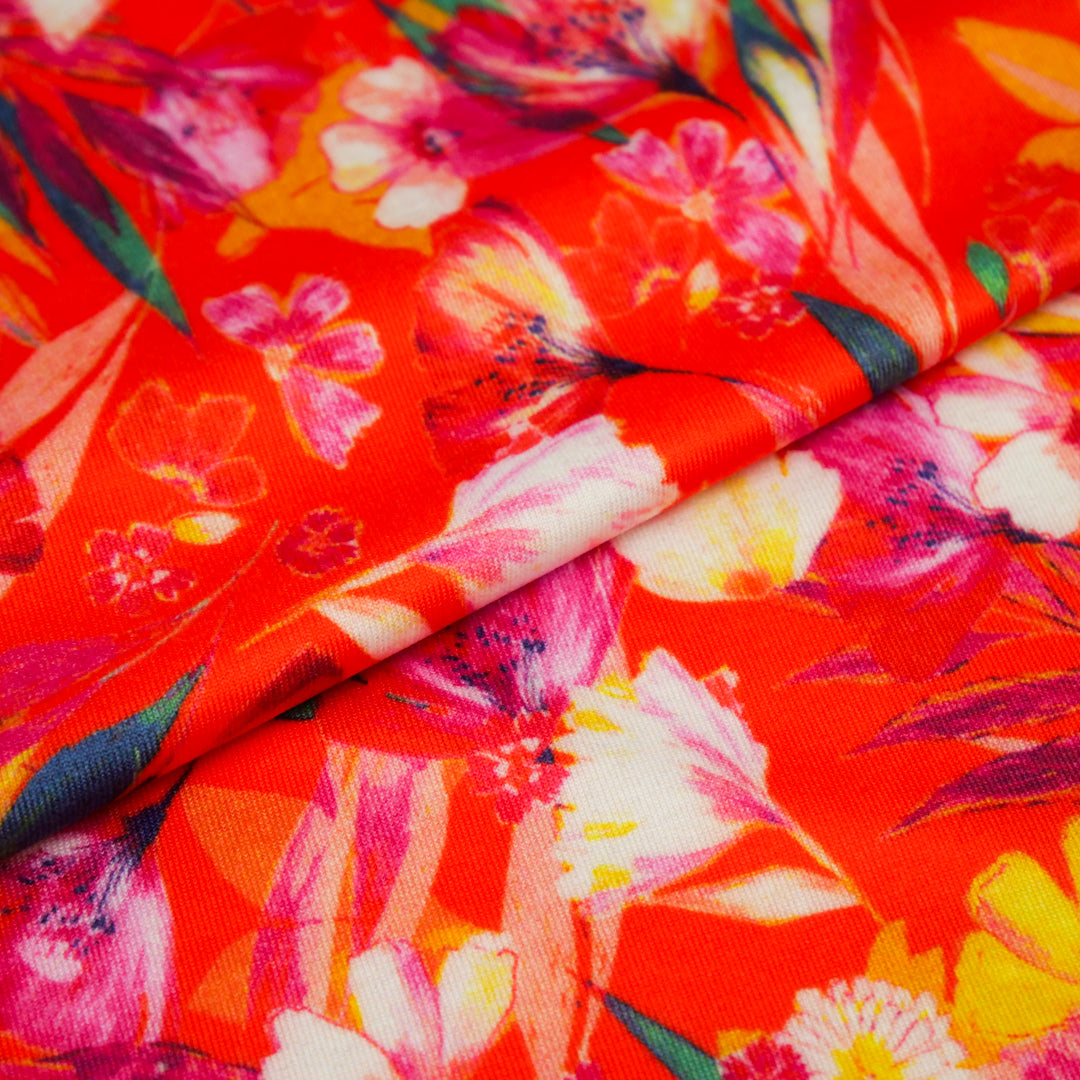 IBIZA COLLECTION - KNIT PRINTS - TROPICAL FLORAL