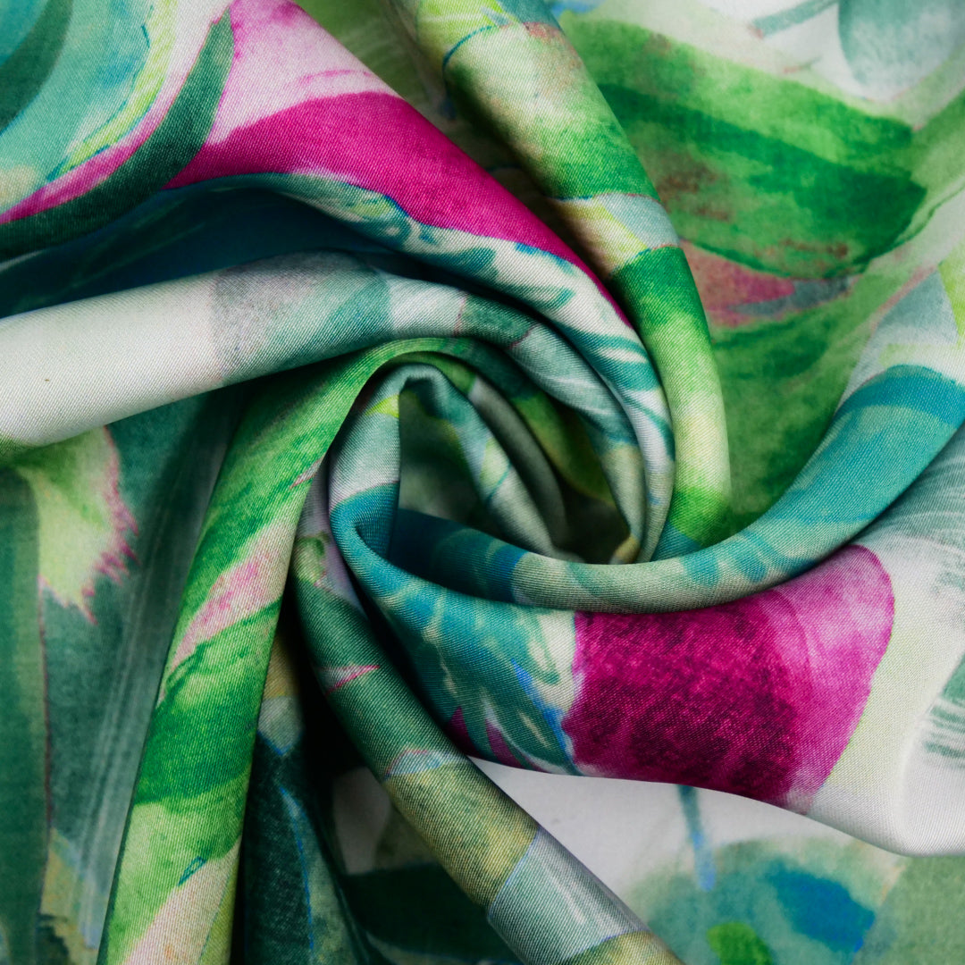 IBIZA COLLECTION-SATIN PRINTS-ABSTRACT