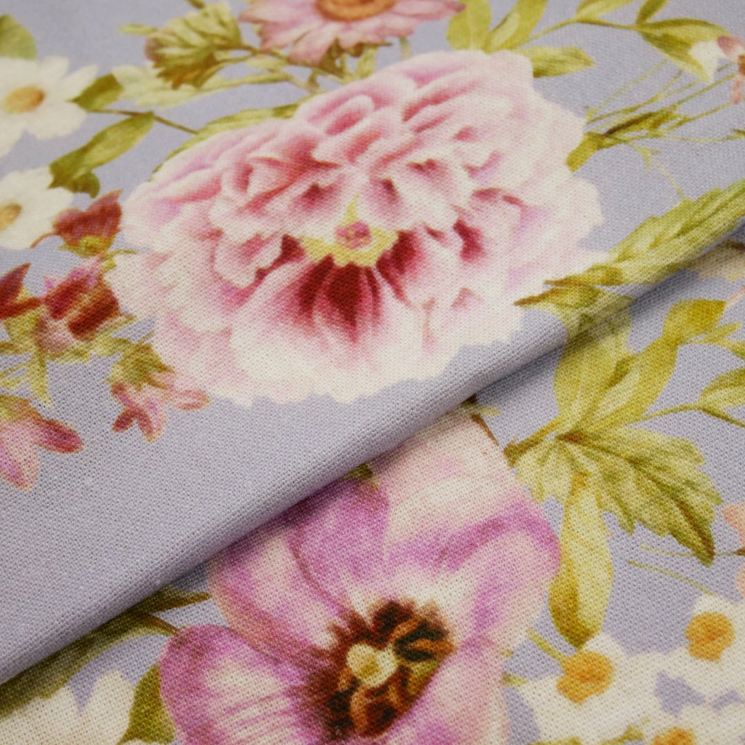 CONVENT GARDEN-RAYON LINEN PRINTS-BOTANICAL FLORAL