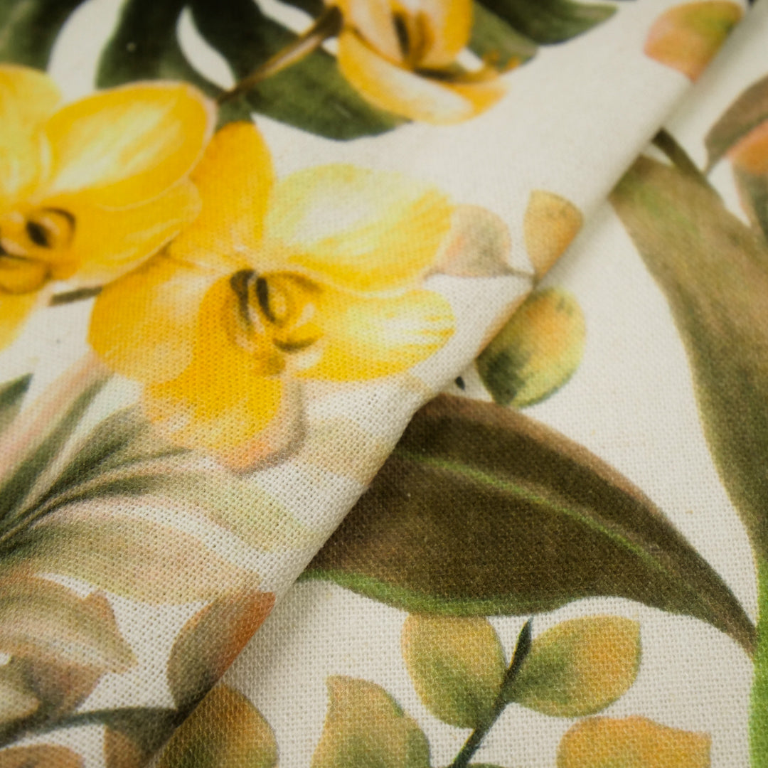 BARBADOS - RAYON/LINEN PRINTS - TROPICAL