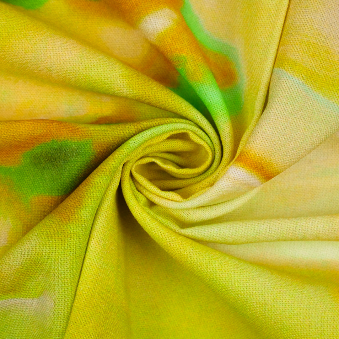 BARBADOS - RAYON/LINEN PRINTS -WATERCOLOR
