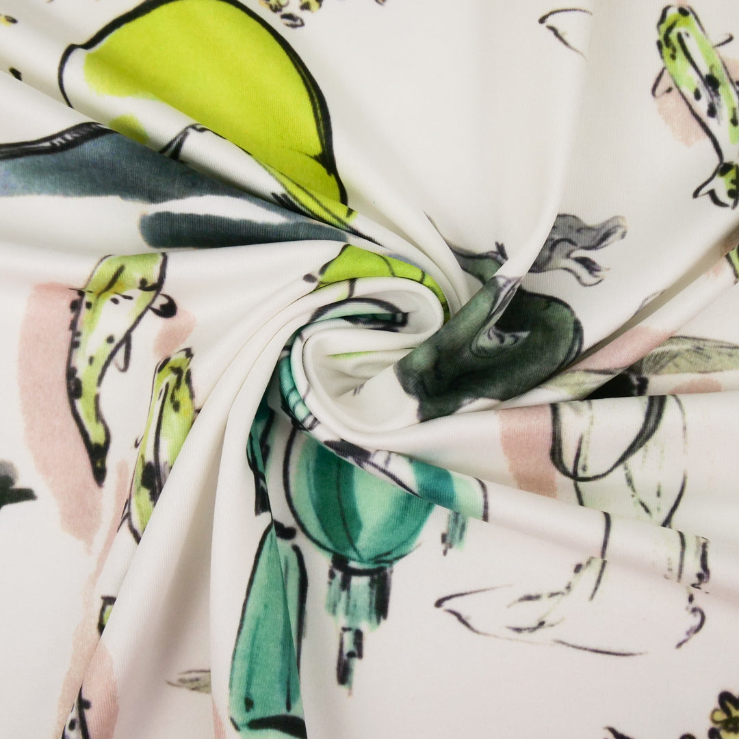 GIGGLES AND GRAPHICS - KNIT PRINTS - DRAGON / KOI FISH