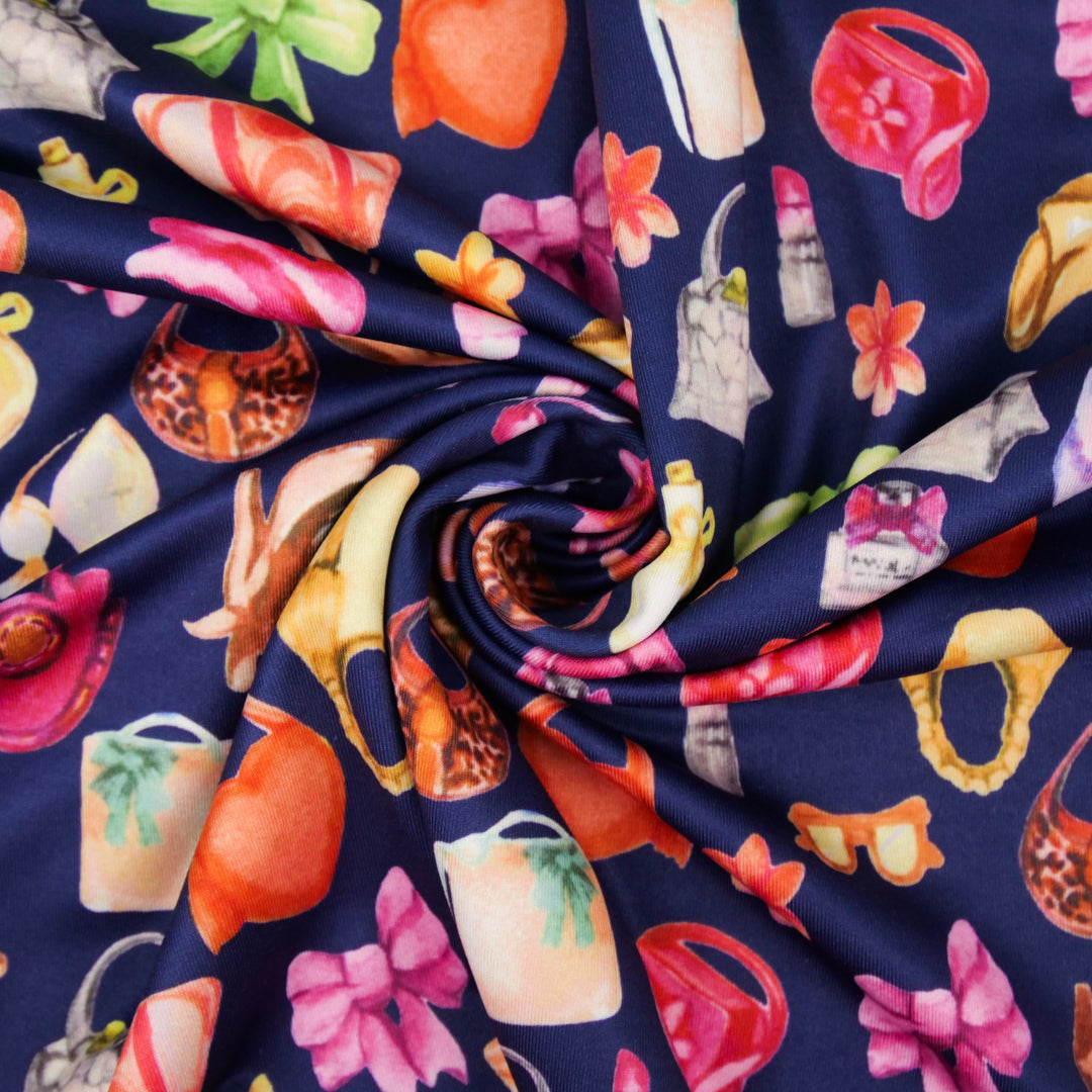 GIGGLES AND GRAPHICS - KNIT PRINTS - PURSES / HATS / BOWS