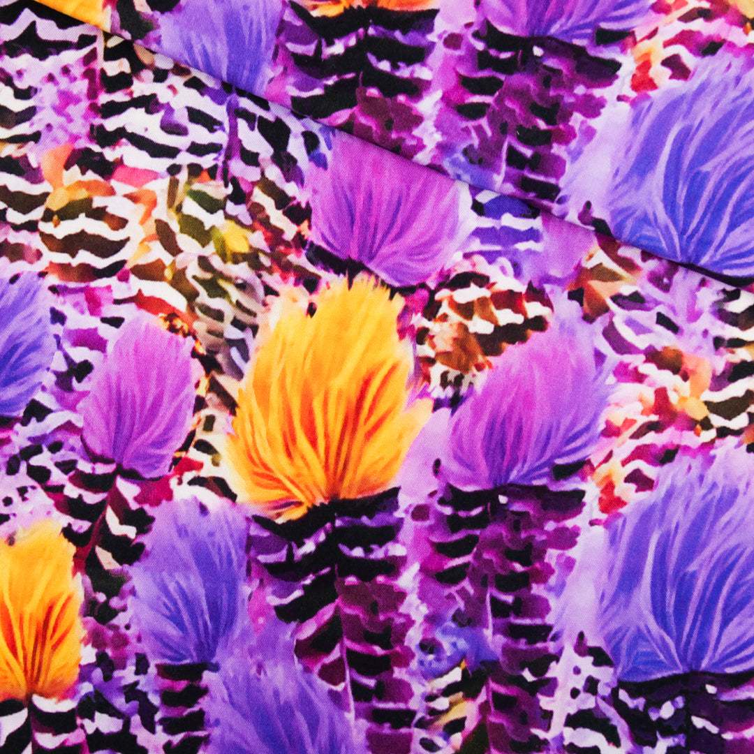 KATIE COLLECTION - RAYON POPLIN PRINTS - FEATHERS