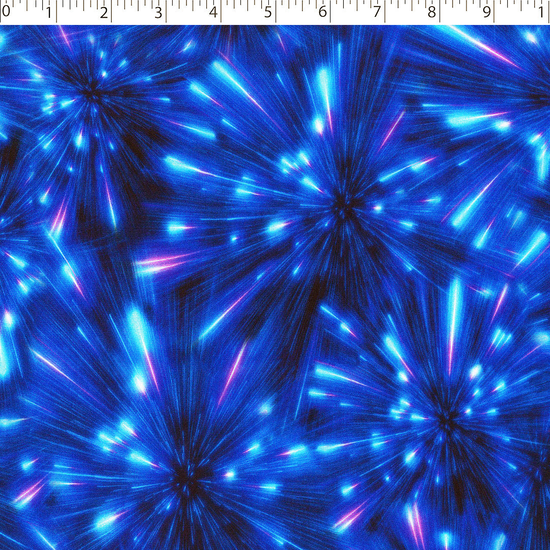 KATIE COLLECTION - RAYON POPLIN PRINTS - FIREWORKS