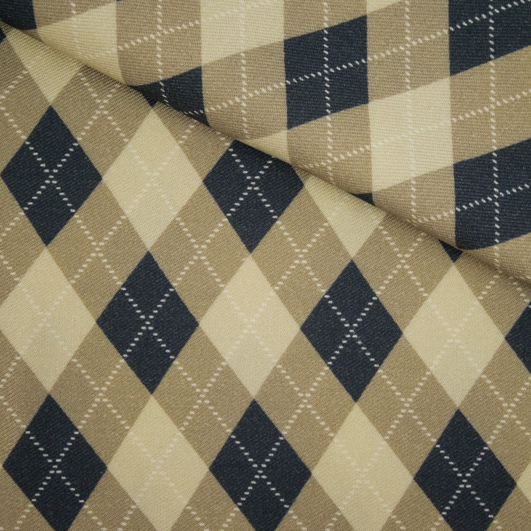 MANHATTAN - RAYON TWILL PRINTS - ARGYLE