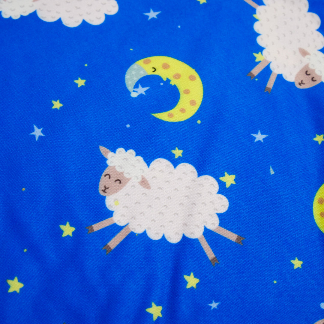 NIGHTY NITE - BRUSHED KNIT PRINTS - NIGHT SHEEP
