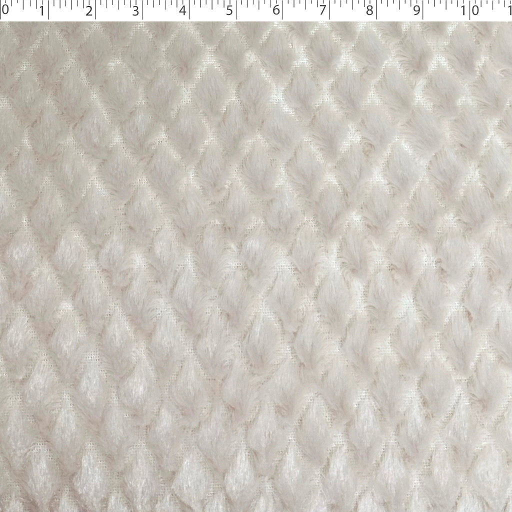 lt taupe polyester embossed diamond chenille