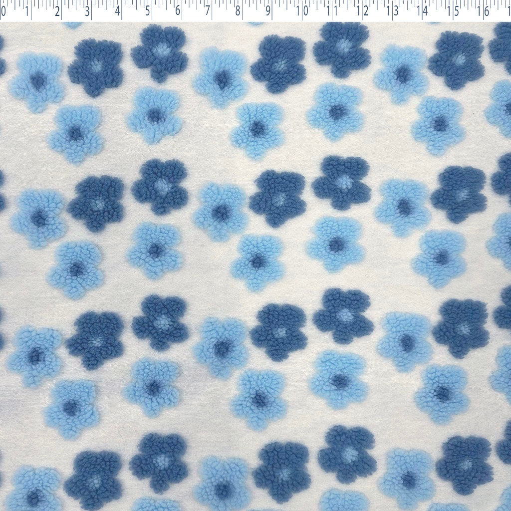 COZY KIDZ FLORAL SHERPA