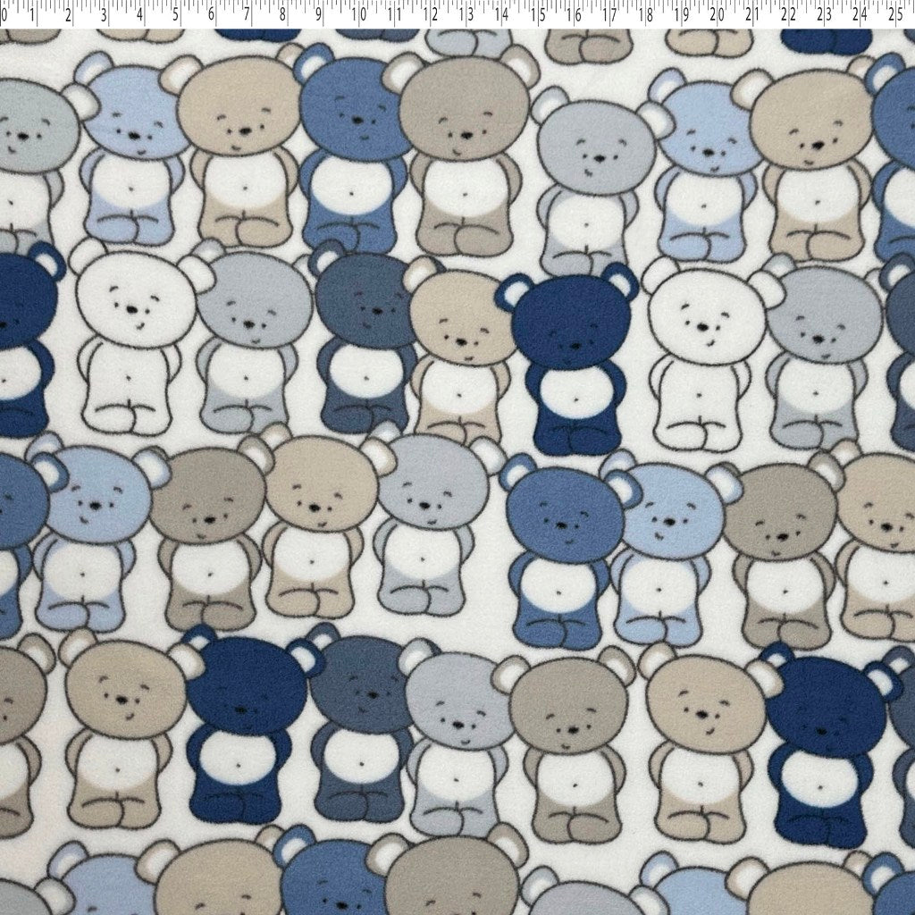 MOUNTAIN FLEECE PRINTS BABY - TEDDY PARADE