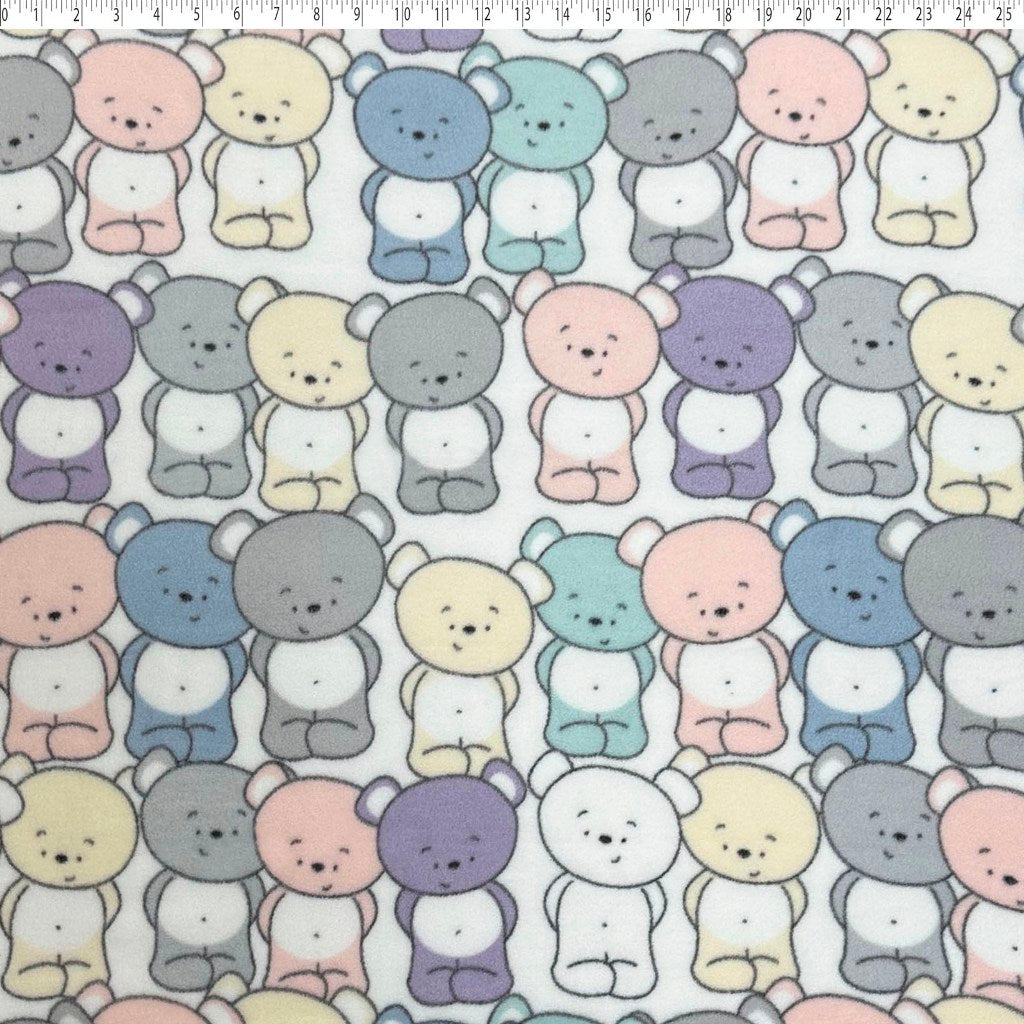 MOUNTAIN FLEECE PRINTS BABY - TEDDY PARADE