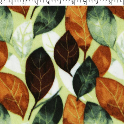 MOUNTAIN FLEECE PRINTS - FALLING LEAVES