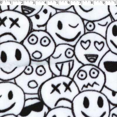 MOUNTAIN FLEECE PRINTS - KAOMOJI