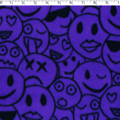 MOUNTAIN FLEECE PRINTS - KAOMOJI