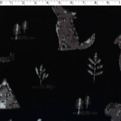 VALLEY FLEECE PRINTS - FOREST BUDDIES