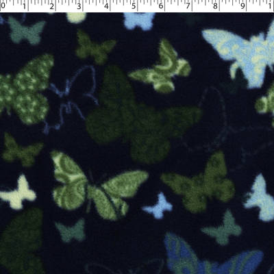 VALLEY FLEECE PRINTS - BUTTERFLY