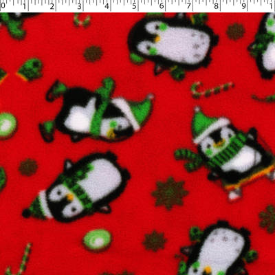 VALLEY FLEECE PRINTS - PENGUIN FUN