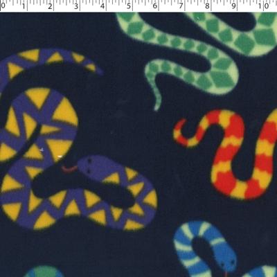 MOUNTAIN FLEECE PRINTS - SNAKES